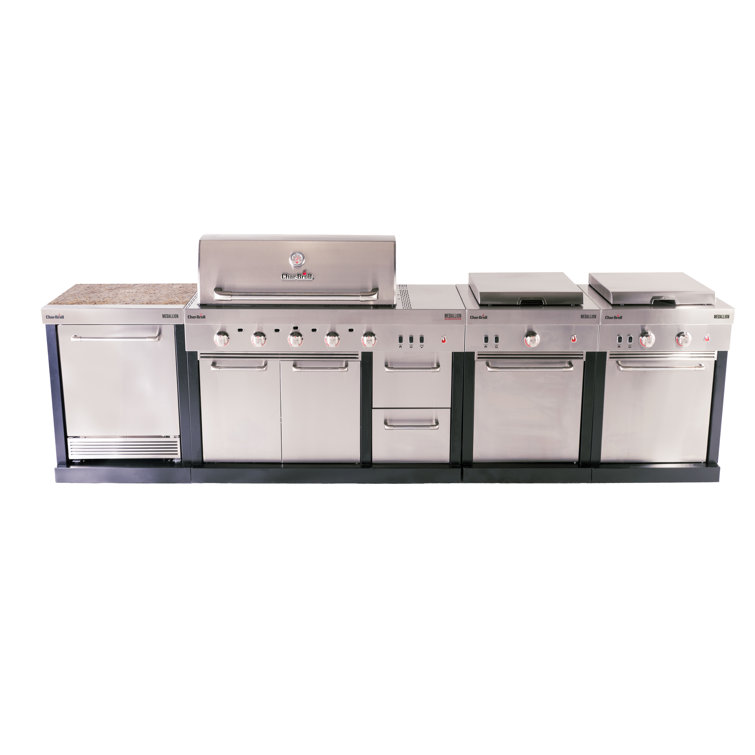 CharBroil Medallion Series 4 Piece Modular Outdoor Kitchen & Reviews